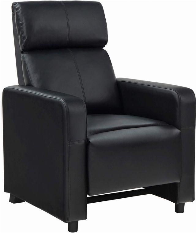 Coaster® Toohey 7-Piece Black Reclining Living Room Set-1