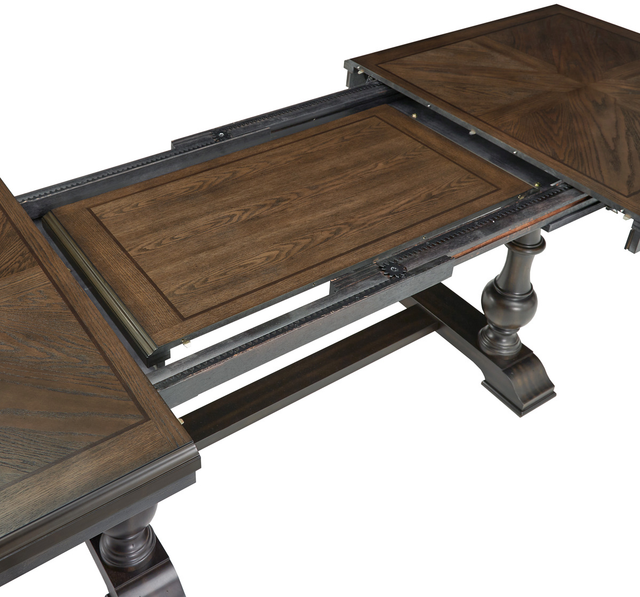 Homelegance® Stonington Brown Dining Table-3