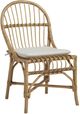 Universal Explore Home™ Escape-Coastal Living Home Sanibel Brown/Dover Natural Side Chair-0