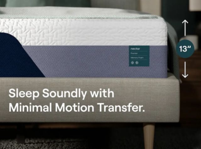 Nectar Premier Memory Foam Medium Firm Tight Top California King Mattress in a Box-3