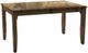 A-America® Leucadia Warm Brown Java Dining Table-2