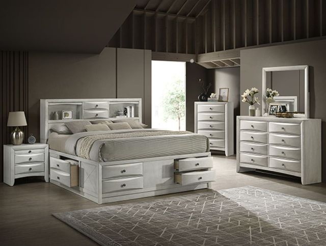 Crown Mark Emily White Dresser-1