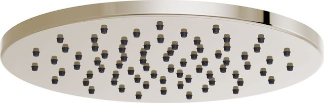 Brizo Essential™ Brilliance® Polished Nickel 12" Linear Round Single-Function Raincan Shower Head-0