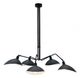 Zuo® Desden Black Ceiling Lamp-3