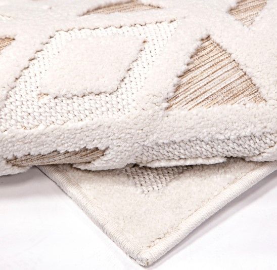 Orian Crochet Westgate Natural Driftwood 5'x8' Area Rug-3