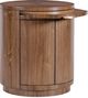 Hooker® Furniture Eleana Light Caramel Round Nightstand-3