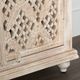 Crestview Collection Lattice White Wash Sideboard-3