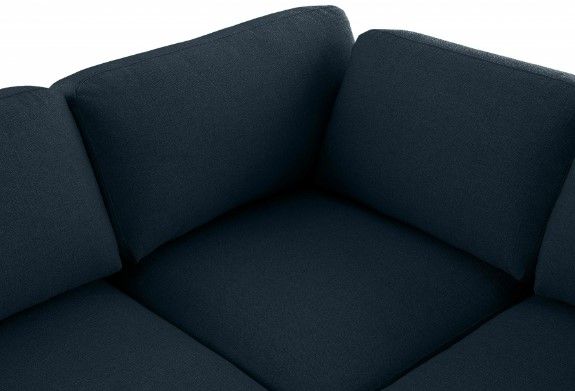 Meridian Furniture Beckham 6-Piece Navy Modular Sectional Sofa Set-3