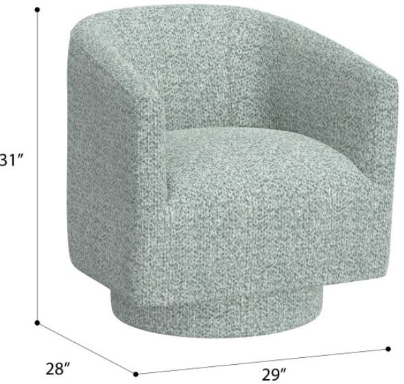 Emerald Home Brylee Baltic Swivel Chair-2