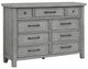 Homelegance® Logandale Antique Gray Dresser-0