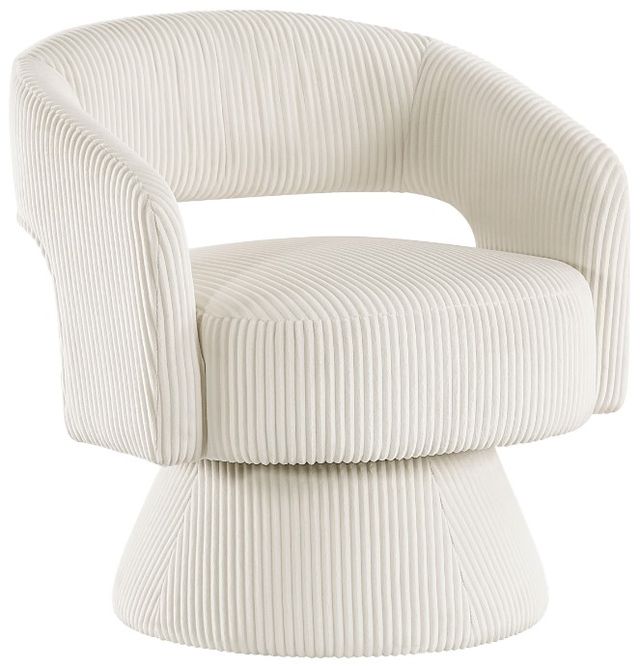Homelegance® Upton Beige Swivel Chair-0