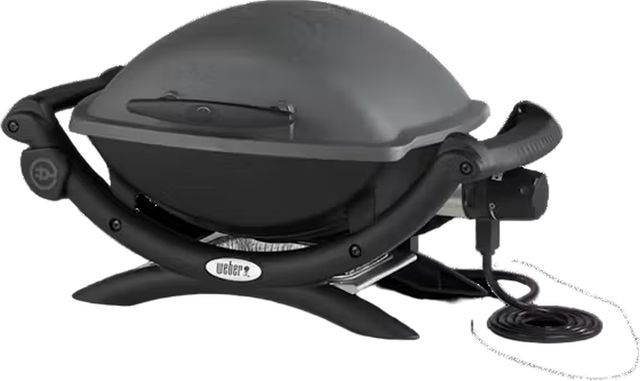Weber® 1400™ 27" Dark Gray Tabletop Electric Grill-2