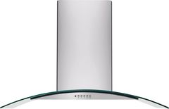 Frigidaire® 30" Stainless Steel Glass Canopy Wall Ventilation