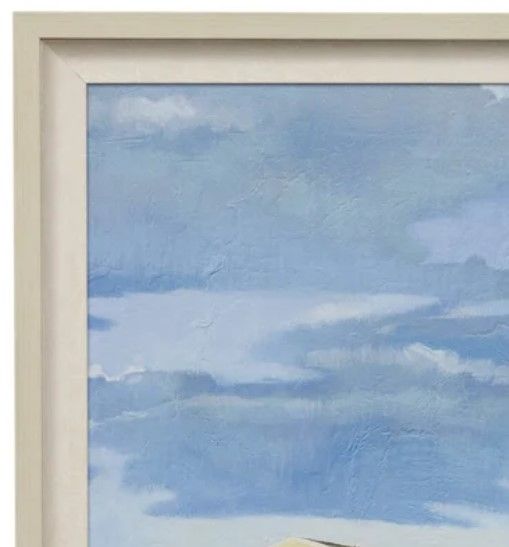 Stylecraft Blue/Green/White Wall Art-1