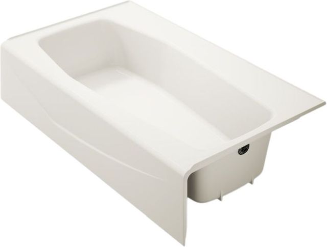Kohler® Villager® Biscuit 60" x 34.25" Alcove Bath-0
