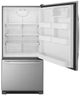 Amana® 22.07 Cu. Ft. Stainless Steel Bottom Freezer Refrigerator-2