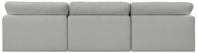 Meridian Furniture Comfy 3-Piece Gray Armless Sofa -3