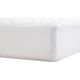 Olliix by Clean Spaces Allergen Barrier White Full Anti-Microbial Mattress Pad-2