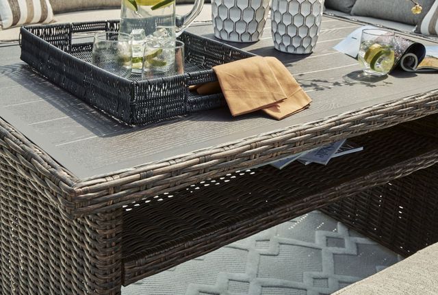 Signature Design by Ashley® Brook Ranch Brown Outdoor Multi-Use Table-1