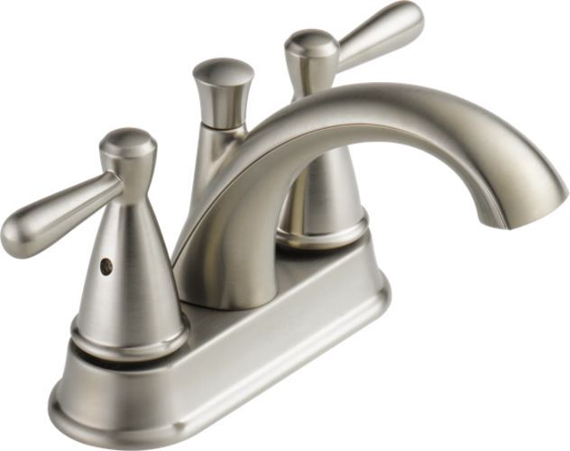 Peerless Retail Channel Product Brushed Nickel 2-Handle Centerset Bathroom Faucet-0