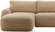 Dovetail Furniture Castillo 2-Piece Sand Left-Arm Facing Chaise Sectional Set-1