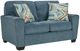 Signature Design by Ashley® Cashton Blue Loveseat-0