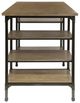 Homelegance® Millwood Rustic Black/Weathered Natural Counter Height Writing Desk-3