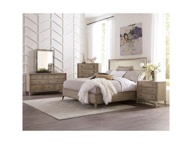Riverside Furniture Sophie California King Panel Upholstered Bed-3