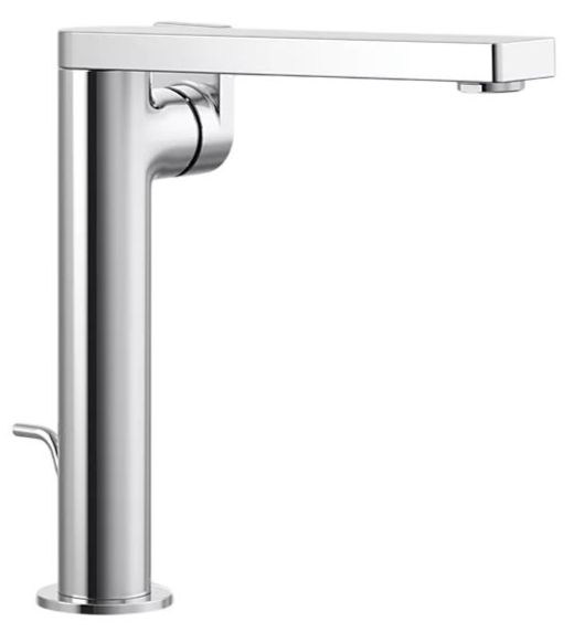 KOHLER® Composed® Polished Chrome Tall Single-Handle Bathroom Sink Faucet with Lever Handle-0