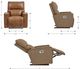 La-Z-Boy® Maddox Dove Gray Power Rocking Recliner with Headrest and Lumbar-2