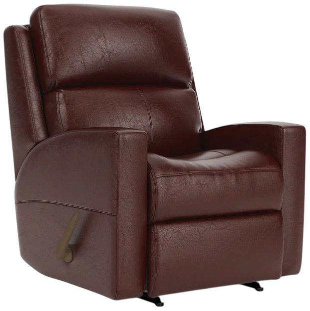 Flexsteel® Customizable Catalina Leather Manual Recliner-0