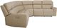 Flexsteel® Jarvis Parchment Power Reclining Sectional with Power Headrests-3