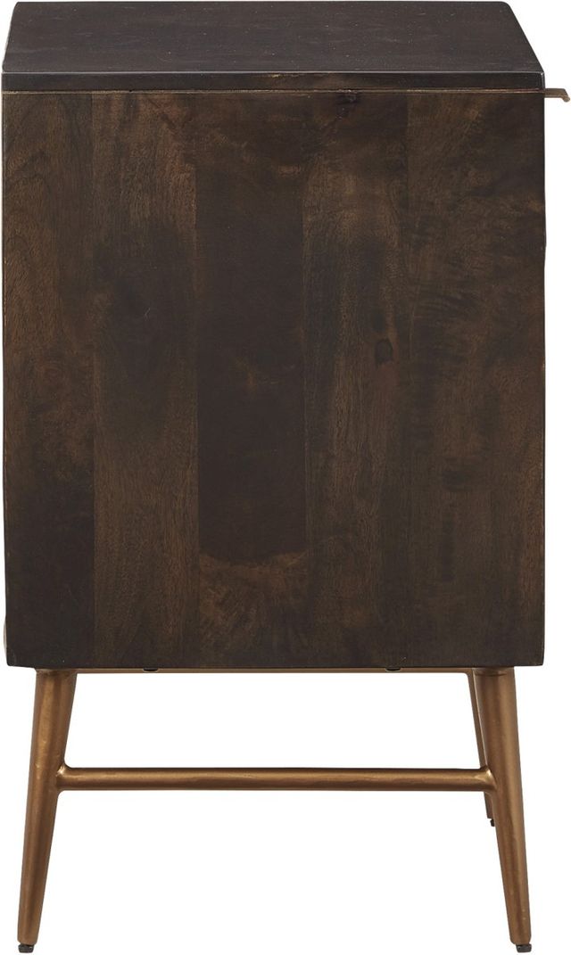 Signature Design by Ashley® Dorvale Brown Accent Cabinet-3