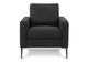 Monarch Specialties Inc. Black 32" Accent Chair with Black Metal Legs-0