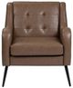 Crestview Collection Williams Black/Brown Accent Chair-1