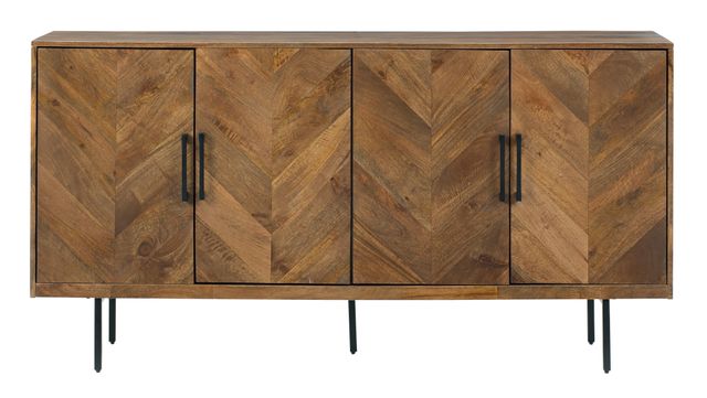 Signature Design by Ashley® Prattville Brown Accent Cabinet-1