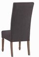 Forty West Classic Parsons II Charcoal/Urban Bark Classic Side Chair-2