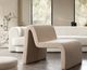 Diamond Sofa® Lana Camel Looped Accent Chair-2