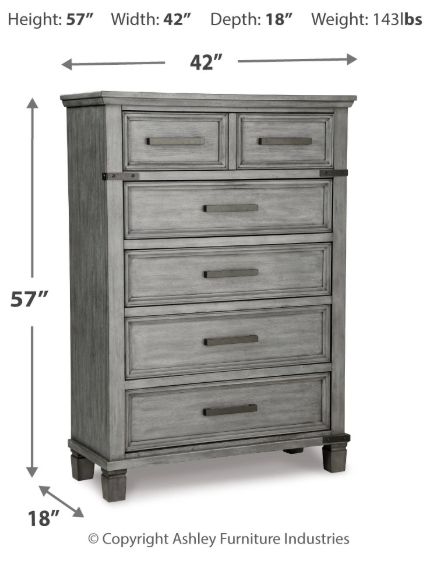 Signature Design by Ashley® Russelyn Gray Chest-3