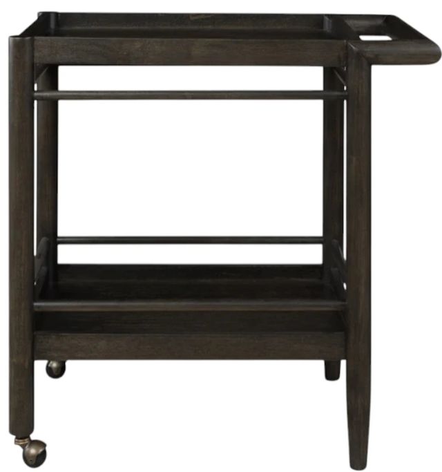 Modus Furniture Rockport Yin Rolling Bar Cart-2