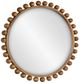 Uttermost® Cyra Walnut Beaded Round Mirror-0