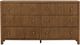 Dovetail Furniture Torrance Dark Brown Dresser-1