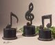Uttermost Aged Black Music Notes Sculpture-1