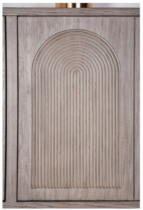 Furniture of America® Sterling West White Oak Server-2
