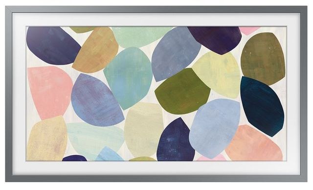 Samsung The Frame 32" Platinum Customizable Bezel-0
