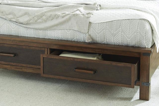 Benchcraft® Wyattfield Two-Tone King Panel Storage Bed-3
