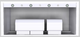 Vent-A-Hood® Designer Series 54" White Wall Mounted Range Hood-4