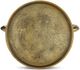 Currey & Company Georgetown Antique Brass Drinks Table-4