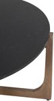 Coast2Coast Home™ Campbell Black Marble Cocktail Table with Natural Base-4
