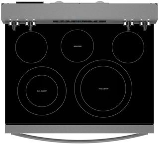 Whirlpool® 30"  Fingerprint Resistant Stainless Steel Freestanding Electric Range 